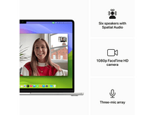 Charger l&#39;image dans la galerie, APPLE MacBook Air 15&quot; (2024) M3 256 GB Argent (MC9E4F)
