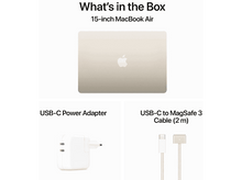 Charger l&#39;image dans la galerie, APPLE MacBook Air 15&quot; (2024) M3 256 GB Starlight (MRYR3SM/A)
