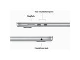 APPLE MacBook Air 15" M2 256 GB StarLight QWERTZU (MQKR3SM/A)