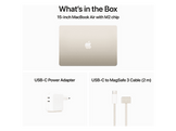 APPLE MacBook Air 15" M2 256 GB StarLight QWERTZU (MQKU3SM/A) - 15,3 pouces - 8 GB - M2