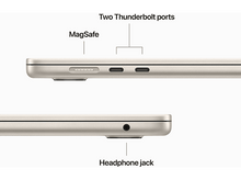 Charger l&#39;image dans la galerie, APPLE MacBook Air 15&quot; M2 256 GB StarLight QWERTZU (MQKU3SM/A)
