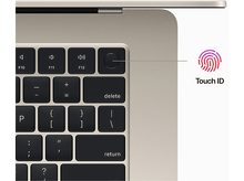 Charger l&#39;image dans la galerie, APPLE MacBook Air 15&quot; M2 256 GB StarLight QWERTZU (MQKU3SM/A) - 15,3 pouces - 8 GB - M2
