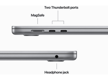 Charger l&#39;image dans la galerie, APPLE MacBook Air 15&quot; M2 512 GB Space Gray QWERTZU (MQKQ3SM/A)
