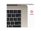 APPLE MacBook Air 15" M2 512 GB StarLight QWERTZU (MQKV3SM/A)
