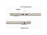 APPLE MacBook Air 15" M2 512 GB StarLight QWERTZU (MQKV3SM/A)