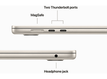 Charger l&#39;image dans la galerie, APPLE MacBook Air 15&quot; M2 512 GB StarLight QWERTZU (MQKV3SM/A)
