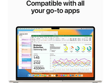 Charger l&#39;image dans la galerie, APPLE MacBook Air 15&quot; M2 512 GB StarLight QWERTZU (MQKV3SM/A)
