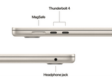 APPLE MacBook Air 15 pouces - M4 - 16 GB - 256 GB - Starlight