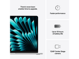 APPLE MacBook Air 15 pouces - M4 - 24 GB - 512 GB - Silver