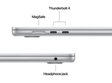 APPLE MacBook Air 15 pouces - M4 - 24 GB - 512 GB - Silver
