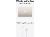APPLE MacBook Air (2026) - 13 pouces - M5 (10 CPU/10 GPU) - 16 GB - 1 TB - Starlight - QWERTY