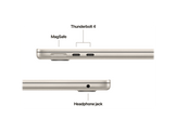 APPLE MacBook Air (2026) - 13 pouces - M5 (10 CPU/10 GPU) - 24 GB - 1 TB - Starlight - QWERTY