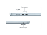 APPLE MacBook Air (2026) - 15 pouces - M5 (10 CPU/10 GPU) - 24 GB - 1 TB - Sky Blue - QWERTY