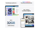 APPLE MacBook Air (2026) - 15 pouces - M5 (15 CPU/10 GPU) - 16 GB - 1 TB - Silver - AZERTY