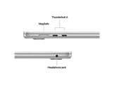 APPLE MacBook Air (2026) - 15 pouces - M5 (10 CPU/10 GPU) - 16 GB - 1 TB - Silver - QWERTY