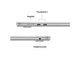 APPLE MacBook Air (2026) - 15 pouces - M5 (15 CPU/10 GPU) - 24 GB - 1 TB - Silver - AZERTY