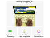 APPLE MacBook Neo (2026) - 13 pouces - A18 Pro - 8 GB - 512 GB - Touch ID - Indigo - QWERTY