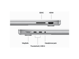 APPLE MacBook Pro 14" M3 1 TB Silver 2023 QWERTZU (MR7K3SM/A)