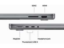 Charger l&#39;image dans la galerie, APPLE MacBook Pro 14&quot; M3 1 TB Space Grey 2023 AZERTY (MTL83F)
