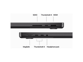APPLE MacBook Pro 14" M3 Max 1 TB Space Black 2023 QWERTZU (MRX53SM/A) - 14,2 pouces - 36 GB - M3 Max