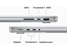 Charger l&#39;image dans la galerie, APPLE MacBook Pro 14&quot; M3 Pro 1 TB Silver 2023 AZERTY (MRX73F)
