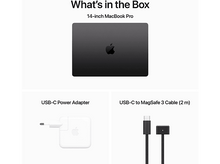 Charger l&#39;image dans la galerie, APPLE MacBook Pro 14&quot; M3 Pro 1 TB Space Black 2023 QWERTZU (MRX43SM/A) - 14,2 pouces - 18 GB - M3 Pro
