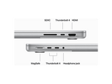 APPLE MacBook Pro 14" M3 Pro 512 GB Silver 2023 QWERTZU (MRX63SM/A)