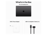 APPLE MacBook Pro 16" M3 Max 1 TB Space Black QWERTZU (MUW63SM/A) - 16,2 pouces - 48 GB - M3 Max