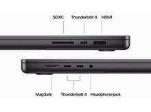 Charger l&#39;image dans la galerie, APPLE MacBook Pro 16&quot; M3 Pro 512 GB Space Black QWERTZU (MRW13SM/A) - 16,2 pouces - 18 GB - M3 Pro
