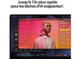 APPLE MacBook Pro (2026) - 14 pouces - M6 (12C CPU/12C GPU) - 32 GB - 1TB - QWERTY - Space Black