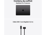 APPLE MacBook Pro (2026) - 14 pouces - M6 (12C CPU/12C GPU) - 32 GB - 1TB - QWERTY - Space Black