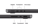 APPLE MacBook Pro (2026) PROLED XDR Display - 14 pouces - M5 Max (18C CPU/32C GPU) - 36 GB - 2 TB - AZERTY - Space Black
