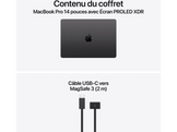 APPLE MacBook Pro (2026) PROLED XDR Display - 14 pouces - M5 Pro (18C CPU/20C GPU) - 48 GB - 1 TB - QWERTY - Space Black