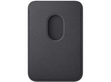 Charger l&#39;image dans la galerie, APPLE Porte-carte iPhone tissage fin Wallet MagSafe Black (MA6W4ZM/A)
