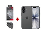 APPLE SW iPhone 17 - 5G - 256 GB - Black - Bundle - Chargeur + Protection d'écran