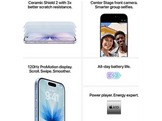 APPLE SW iPhone 17 - 5G - 256 GB - Sage - Bundle - Chargeur + Protection d'écran