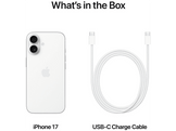 APPLE SW iPhone 17 - 5G - 256 GB - White - Bundle - Chargeur + Protection d'écran