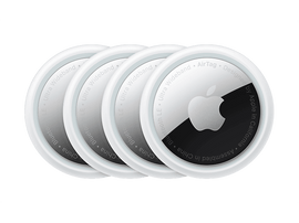 APPLE Traqueur d'objets AirTag Argenté Pack de 4 (MX542ZM/A)