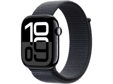 Charger l&#39;image dans la galerie, APPLE Watch S10 GPS 42 mm Boîtier Aluminum Jet Black, Bracelet Ink Sport Loop (MWWK3QF/A)
