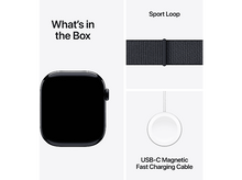 Charger l&#39;image dans la galerie, APPLE Watch S10 GPS 46 mm Boîtier Aluminum Jet Black, Bracelet Ink Sport Loop (MWWT3QF/A)
