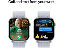 Charger l&#39;image dans la galerie, APPLE Watch S10 GPS 46 mm Boîtier Aluminum Silver, Bracelet Blue Cloud Sport Loop (MWWP3QF/A) Smartwatch Silver
