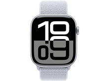 Charger l&#39;image dans la galerie, APPLE Watch S10 GPS 46 mm Boîtier Aluminum Silver, Bracelet Blue Cloud Sport Loop (MWWP3QF/A) Smartwatch Silver
