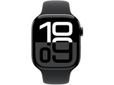APPLE Watch S10 GPS 46 mm Boîtier Aluminum Jet Black, Bracelet Black Sport S/M (MWWR3QF/A)