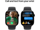 APPLE Watch S10 GPS 46 mm Boîtier Aluminum Jet Black, Bracelet Black Sport S/M (MWWR3QF/A)