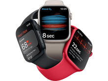 Charger l&#39;image dans la galerie, APPLE Watch S8 GPS 41 mm Boîtier Aluminium (PRODUCT)RED, Bracelet Sport (PRODUCT)RED Regular (MNP73NF/A)
