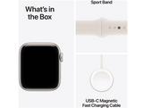 APPLE Watch SE 3 GPS - 40mm Starlight Aluminium Case - Starlight Sport Band - S/M