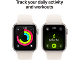 APPLE Watch SE 3 GPS - 40mm Starlight Aluminium Case - Starlight Sport Band - S/M