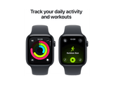 APPLE Watch SE 3 GPS - 44mm Midnight Aluminium Case - Midnight Sport Band - M/L