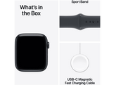 APPLE Watch SE 3 GPS - 44mm Midnight Aluminium Case - Midnight Sport Band - S/M