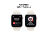 APPLE Watch SE 3 GPS - 44mm Starlight Aluminium Case - Starlight Sport Band - M/L